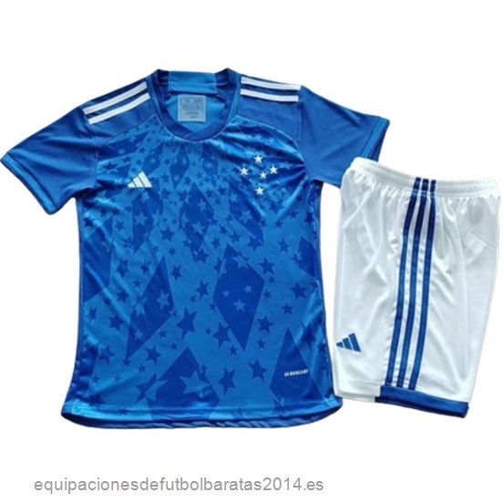 Nuevo 1ª Conjunto De Niños Cruzeiro 24/25 Azul Baratas